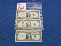 LOT, ASSORTED US CURRENCY, (1) 1963 $2 US NOTE,