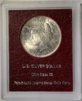 1923 PEACE DOLLAR MINT STATE 65