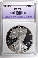 2005-W AMERICAN SILVER EAGLE ENG