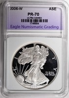 2006-W AMERICAN SILVER EAGLE ENG