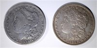 1892-XF & 1892-S VG MORGAN DOLLARS, KEY DATES
