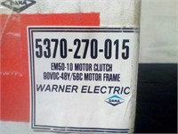 Warner electric motor clutch