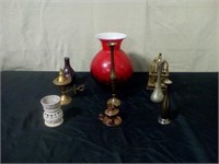 Lot of 9 home decor pieces