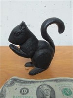 Cast Iron Motion Squirrel - Tail Makes His Hands