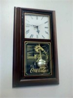 Battery operated Coca-Cola clock