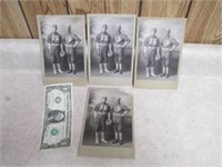 Antique Original Local WI Baseball Photographs -