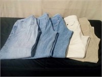 Lot of 5 pairs ladies pants size 10