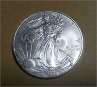 2008 Liberty Dollar, 1 oz fine silver