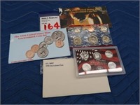 LOT, ASSORTED US UNCIRCULATED COIN SETS, 1978,