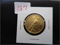 MCMLXXXVI (1986 $25 GOLD AMERICAN EAGLE COIN