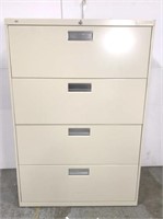 Industrial metal file cabinet