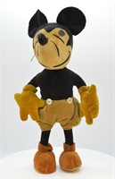 Original 1930's Steiff Mickey Mouse 7" Plush Doll