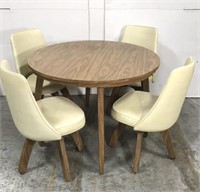 Retro table and chairs set