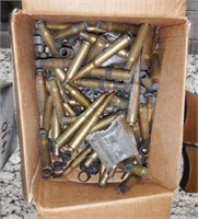 Lot #129 - Entire box full of .50 BMG used brass