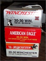 Lot #80 - (3) Boxes of 30-30 Win, Winchester
