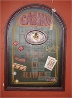 Lot #44 - “Let it Ride” Casino sign and garden