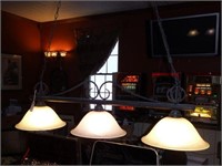 Lot #26 - Contemporary style billiards lamp