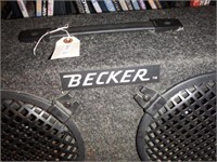 Lot #15 - Pair of Becker 8” subwoofers in