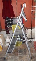 Lot #13 - Three tier folding step ladder