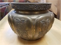 19C EARLY 20C CHINESE BRASS PLANTER / POT