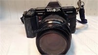 Minolta 7000 Maxxum film camera with Rolev M.G.