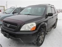 2003 HONDA PILOT 2HKYF185X3H001736