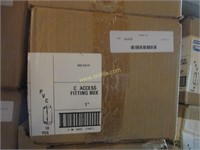Case Box of (10) 1" PVC C Access Fitting Boxes