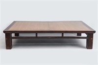 CHINESE OPIUM BED COFFEE TABLE