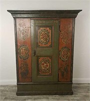 PAINT DECORATED CABINET