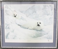 CHARLES FRACE PRINT - PEACE ON ICE - LIMITED