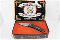 SMITH & WESSON 150TH ANNIVERSARY KNIFE IN