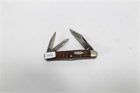CASE XX - 3 BLADE FOLDING POCKET KNIFE - 4 DOT