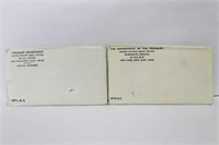 UNCIRCULATED COIN SETS: 1971 AND 1972 2 TIMES BID