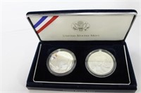AMERICAN BUFFALO COMMEMORATIVE COIN SET PROOF AND