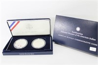 AMERICAN BUFFALO COMMEMORATIVE COIN SET PROOF AND