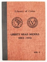 1883 - 1912 LIBERTY "V" NICKEL BOOK