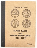 1957 - 1909 FLYING EAGLE & INDIAN HEAD CENT BOOK