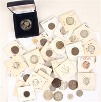 LOT OF MIXED UNITED STATES 19TH & 20TH C. COINS