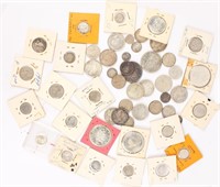 MIXED LOT OF CANADIAN SILVER COINAGE