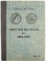 1892 - 1903 BARBER SILVER HALF DOLLAR BOOK PART 2