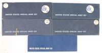 (5) UNITED STATES SILVER PROOF SPECIAL MINT SETS