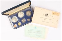 FIRST NATIONAL COINAGE OF BARBADOS PROOF COIN SET