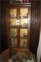 Glass front Display Cabinet 27 1/2" x