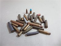 Various Spent Bullet Casings