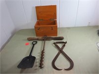 Vintage Tools and a Wood Box