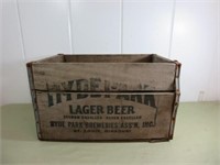 Wood Hyde Park Beer Crate