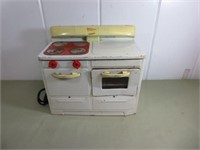 Vintage Empire Toy Metal Electric Oven