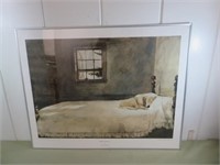 Framed 1985 Print "Master Bedroom" by