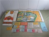 Classic Disneyland Maps & Ticket Books