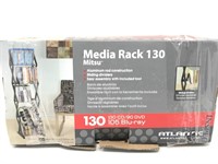 Media rack 130 appears new open box